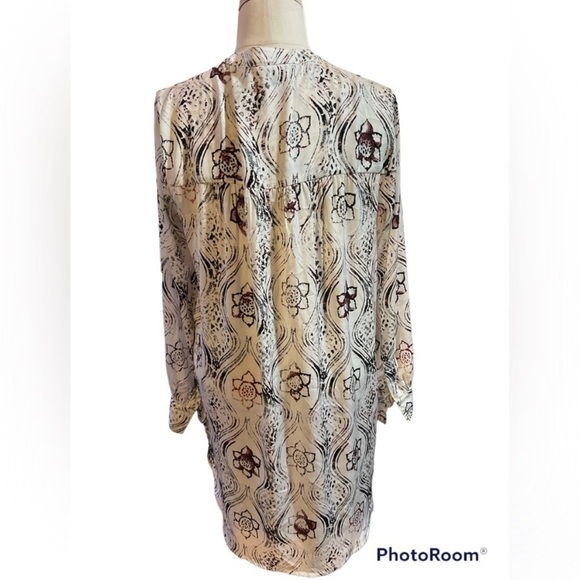 Seven7 Melissa McCarthy Hi Lo Blouse size L - Picture 2 of 5